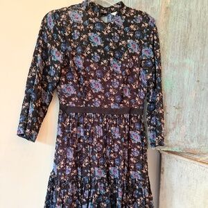 Rebecca Taylor Floral Mini Dress Size 4